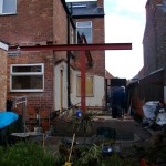 During the works
