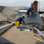 During the works